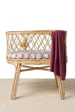 Snuggle Hunny Kids Snuggle Hunny Bassinet Sheet / Change Pad Cover - Lilac Skies