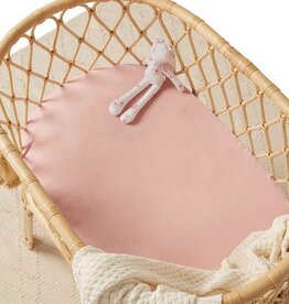 Snuggle Hunny Kids Snuggle Hunny Bassinet Sheet / Change Pad Cover - Lullaby Pink