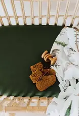 Snuggle Hunny Kids Snuggle Hunny Bassinet Sheet / Change Pad Cover - Olive