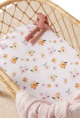 Snuggle Hunny Kids Snuggle Hunny Bassinet Sheet / Change Pad Cover - Poppy