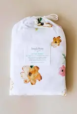 Snuggle Hunny Kids Snuggle Hunny Bassinet Sheet / Change Pad Cover - Poppy