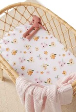Snuggle Hunny Kids Snuggle Hunny Bassinet Sheet / Change Pad Cover - Poppy