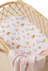 Snuggle Hunny Kids Snuggle Hunny Bassinet Sheet / Change Pad Cover - Poppy