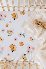 Snuggle Hunny Kids Snuggle Hunny Bassinet Sheet / Change Pad Cover - Poppy