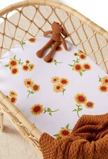 Snuggle Hunny Kids Snuggle Hunny Bassinet Sheet / Change Pad Cover - Sunflower