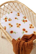 Snuggle Hunny Kids Snuggle Hunny Bassinet Sheet / Change Pad Cover - Sunflower