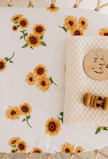 Snuggle Hunny Kids Snuggle Hunny Bassinet Sheet / Change Pad Cover - Sunflower