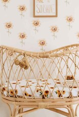 Snuggle Hunny Kids Snuggle Hunny Bassinet Sheet / Change Pad Cover - Sunflower