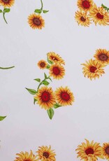 Snuggle Hunny Kids Snuggle Hunny Bassinet Sheet / Change Pad Cover - Sunflower