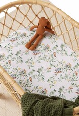 Snuggle Hunny Kids Snuggle Hunny Bassinet Sheet / Change Pad Cover - Eucalypt
