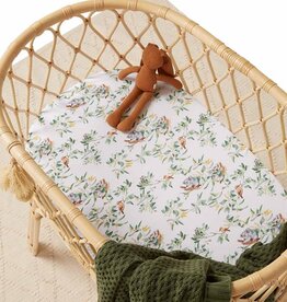 Snuggle Hunny Kids Snuggle Hunny Bassinet Sheet / Change Pad Cover - Eucalypt