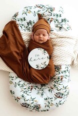 Snuggle Hunny Kids Snuggle Hunny Bassinet Sheet / Change Pad Cover - Eucalypt