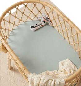 Snuggle Hunny Kids Snuggle Hunny Bassinet Sheet / Change Pad Cover - Sage
