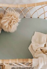 Snuggle Hunny Kids Snuggle Hunny Bassinet Sheet / Change Pad Cover - Sage