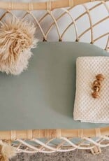 Snuggle Hunny Kids Snuggle Hunny Bassinet Sheet / Change Pad Cover - Sage