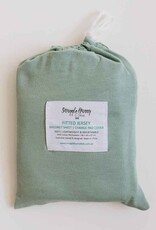Snuggle Hunny Kids Snuggle Hunny Bassinet Sheet / Change Pad Cover - Sage