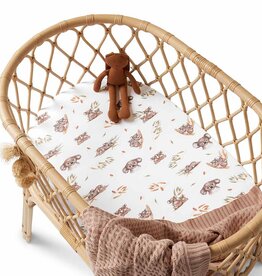 Snuggle Hunny Kids Snuggle Hunny Bassinet Sheet / Change Pad Cover - Koala