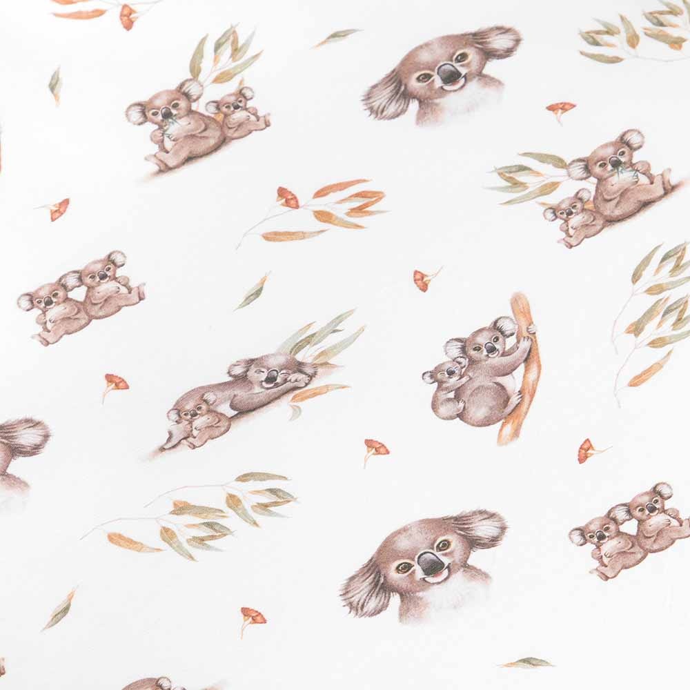 Snuggle Hunny Kids Snuggle Hunny Bassinet Sheet / Change Pad Cover - Koala