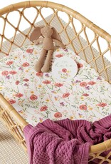 Snuggle Hunny Kids Snuggle Hunny Bassinet Sheet / Change Pad Cover - Meadow