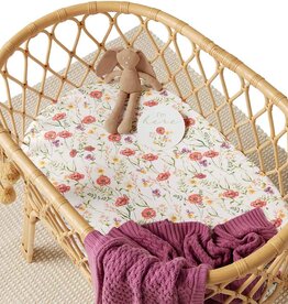 Snuggle Hunny Kids Snuggle Hunny Bassinet Sheet / Change Pad Cover - Meadow