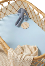 Snuggle Hunny Kids Snuggle Hunny Organic Bassinet Sheet / Change Pad Cover Baby Blue