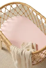 Snuggle Hunny Kids Snuggle Hunny Organic Bassinet Sheet / Change Pad Cover Baby Pink