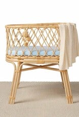 Snuggle Hunny Kids Snuggle Hunny Organic Bassinet Sheet / Change Pad Cover Baby Blue