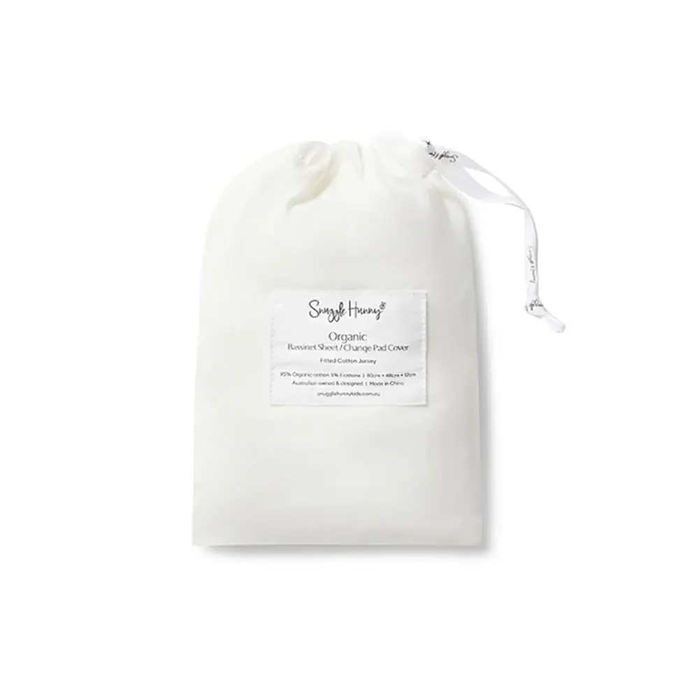 Snuggle Hunny Kids Snuggle Hunny Organic Bassinet Sheet / Change Pad Cover Milk