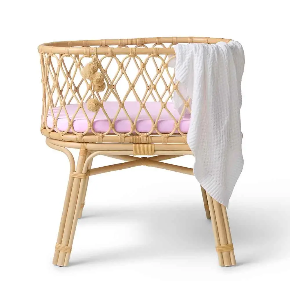 Snuggle Hunny Kids Snuggle Hunny Organic Bassinet Sheet / Change Pad Cover Lilac