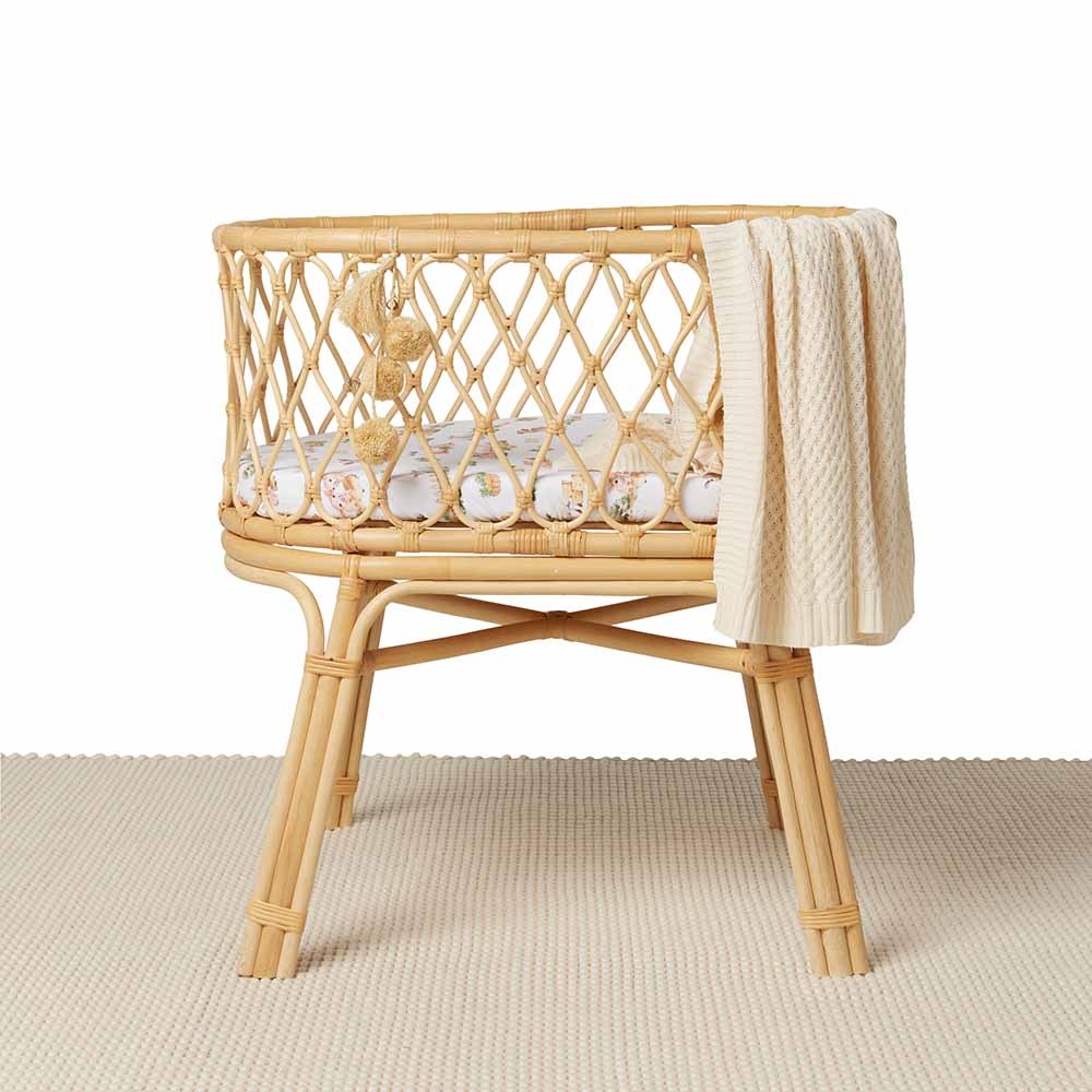 Snuggle Hunny Kids Snuggle Hunny Organic Bassinet Sheet / Change Pad Cover Farm