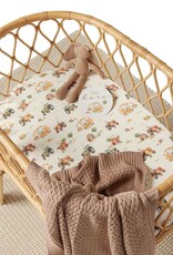 Snuggle Hunny Kids Snuggle Hunny Organic Bassinet Sheet / Change Pad Cover Diggers & Tractors