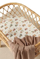 Snuggle Hunny Kids Snuggle Hunny Organic Bassinet Sheet / Change Pad Cover Diggers & Tractors