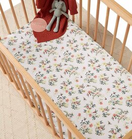 Snuggle Hunny Kids Snuggle Hunny Fitted Cot Sheet - Festive Berry - Limited Edition