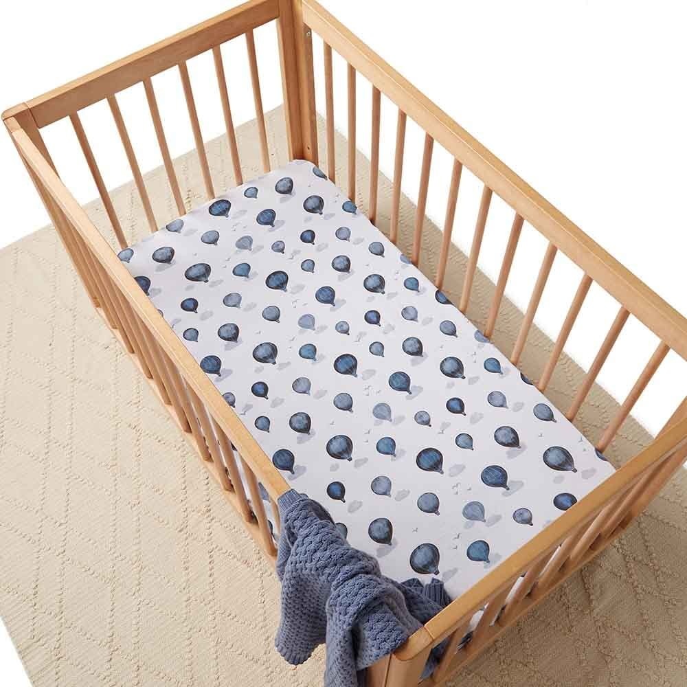 Snuggle Hunny Kids Snuggle Hunny Fitted Cot Sheet - Cloud Chaser