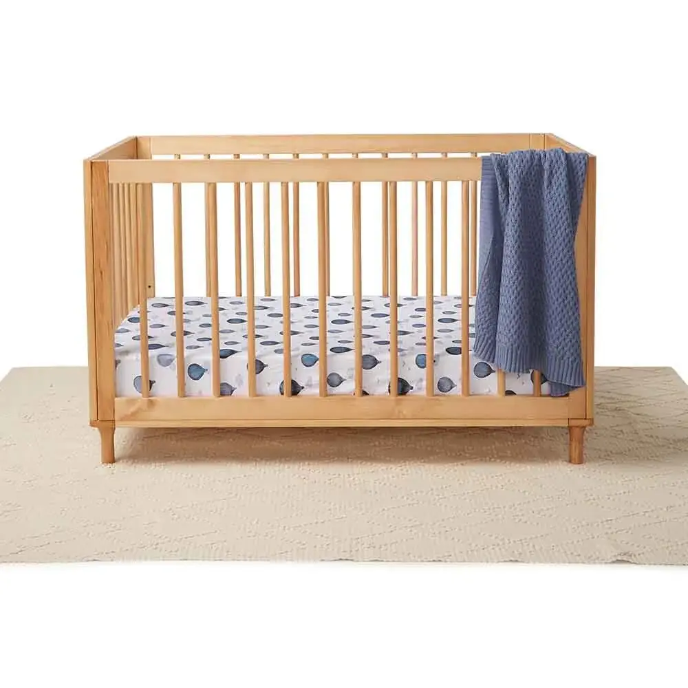 Snuggle Hunny Kids Snuggle Hunny Fitted Cot Sheet - Cloud Chaser