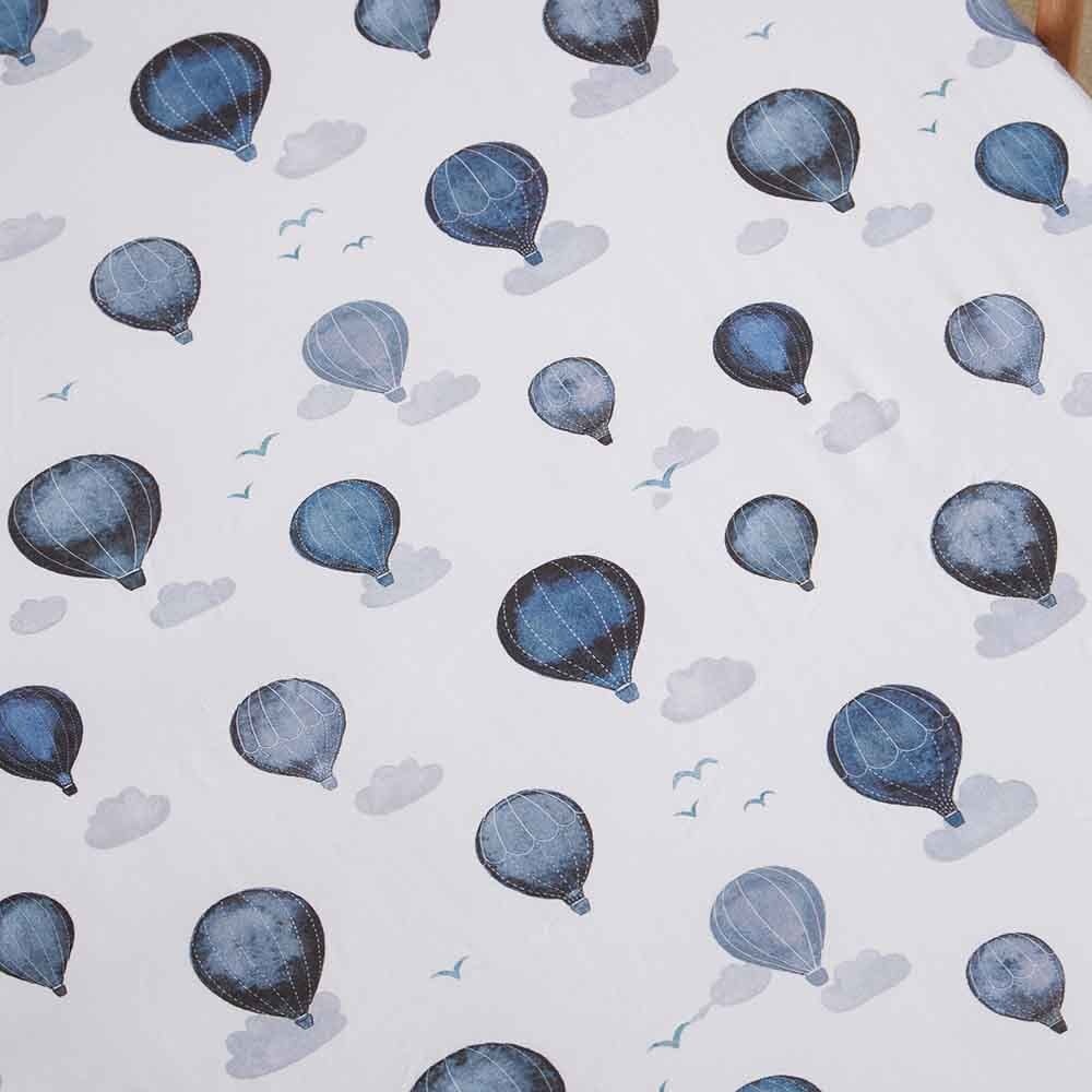 Snuggle Hunny Kids Snuggle Hunny Fitted Cot Sheet - Cloud Chaser