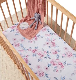 Snuggle Hunny Kids Snuggle Hunny Fitted Cot Sheet - Lilac Skies