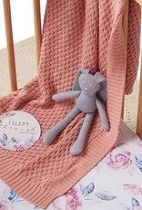 Snuggle Hunny Kids Snuggle Hunny Fitted Cot Sheet - Lilac Skies