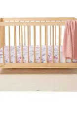 Snuggle Hunny Kids Snuggle Hunny Fitted Cot Sheet - Lilac Skies
