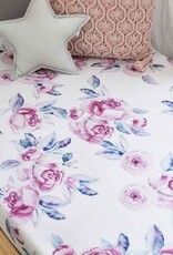 Snuggle Hunny Kids Snuggle Hunny Fitted Cot Sheet - Lilac Skies
