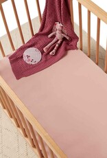 Snuggle Hunny Kids Snuggle Hunny Fitted Cot Sheet - Lullaby Pink