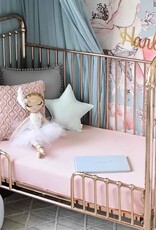 Snuggle Hunny Kids Snuggle Hunny Fitted Cot Sheet - Lullaby Pink