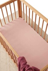 Snuggle Hunny Kids Snuggle Hunny Fitted Cot Sheet - Lullaby Pink