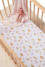 Snuggle Hunny Kids Snuggle Hunny Fitted Cot Sheet - Poppy
