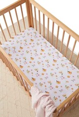 Snuggle Hunny Kids Snuggle Hunny Fitted Cot Sheet - Poppy