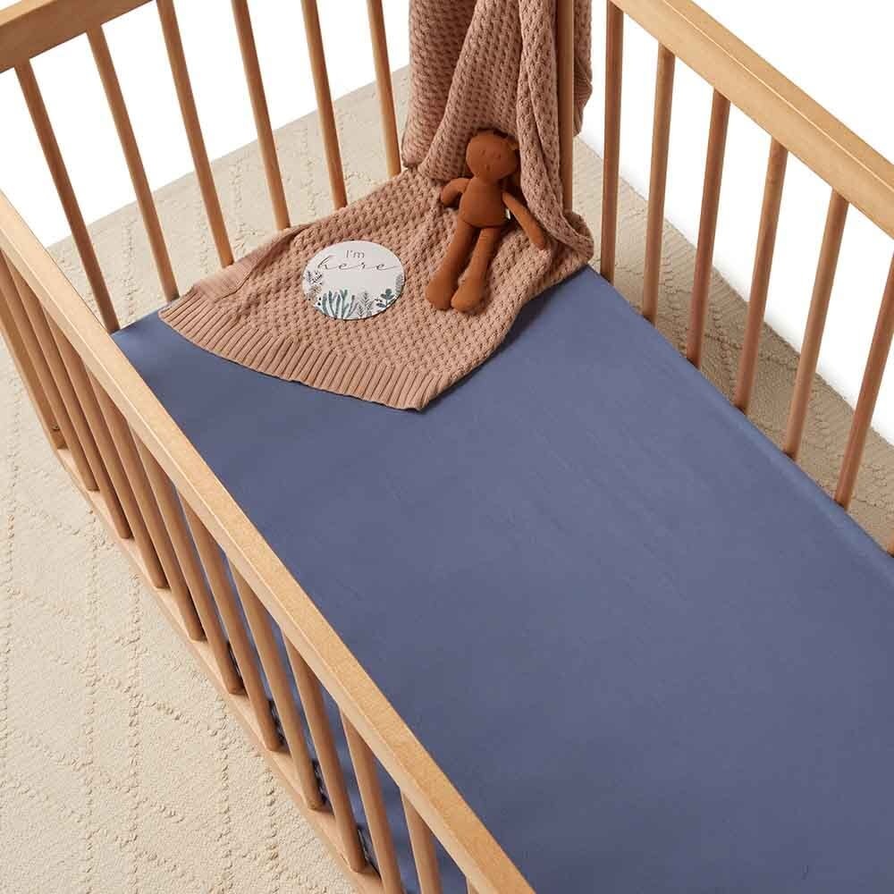Snuggle Hunny Kids Snuggle Hunny Fitted Cot Sheet - Reign