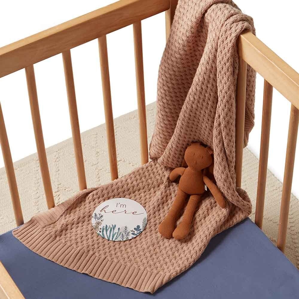Snuggle Hunny Kids Snuggle Hunny Fitted Cot Sheet - Reign