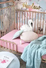 Snuggle Hunny Kids Snuggle Hunny Fitted Cot Sheet - Rouge Pink