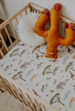 Snuggle Hunny Kids Snuggle Hunny Fitted Cot Sheet - Safari