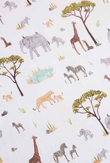 Snuggle Hunny Kids Snuggle Hunny Fitted Cot Sheet - Safari